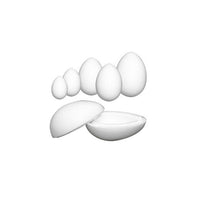 Polystyrol-Ei zweiteilig 15,5 cm | ARTMIE