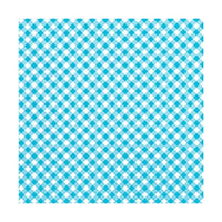 Servietten für Decoupage - Blaue und weiße Würfel - 1 Stück | ARTMIE