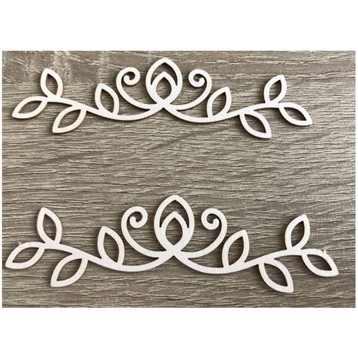 ARTMIE Lasergeschnittene Holzzweig-Ornamente | ARTMIE