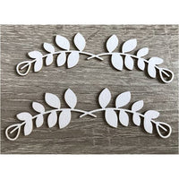 ARTMIE Lasergeschnittenes Blatt-Ornament aus Holz | ARTMIE