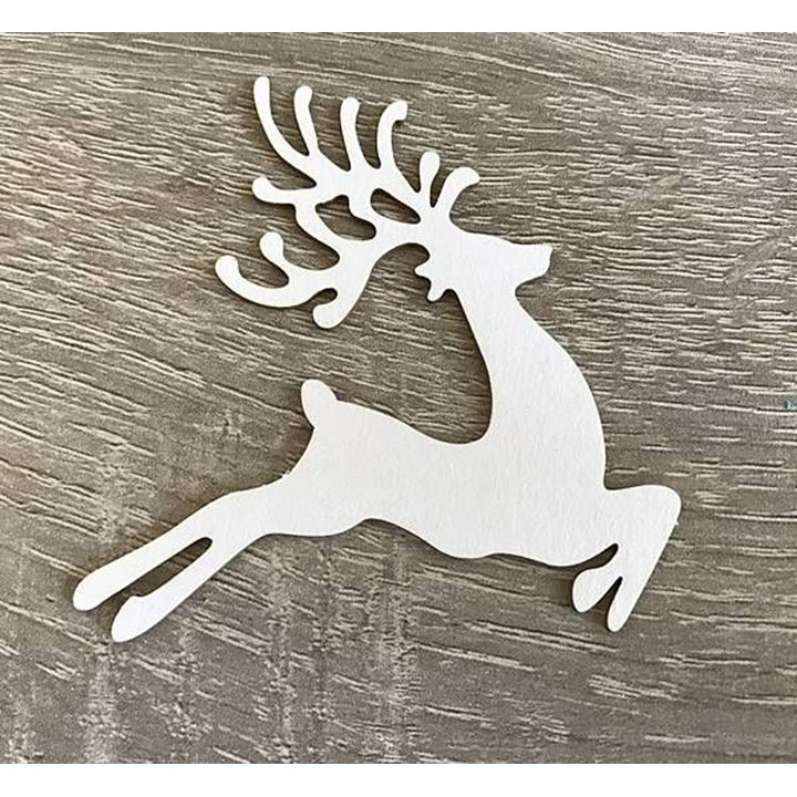 Lasergeschnittenes Ornament aus Holz - Hirschdesign | ARTMIE