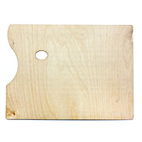 Rechteckige Malerpalette aus Holz | ARTMIE