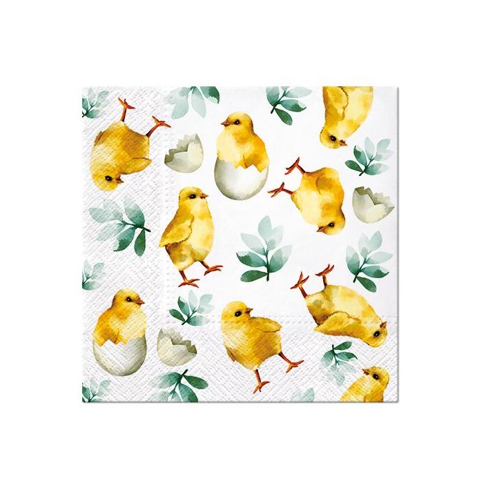 Decoupage-Servietten - Chicken in Eggs  - 1Stück | ARTMIE