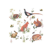 Decoupage-Servietten - Wild Forest Animals  - 1Stück | ARTMIE