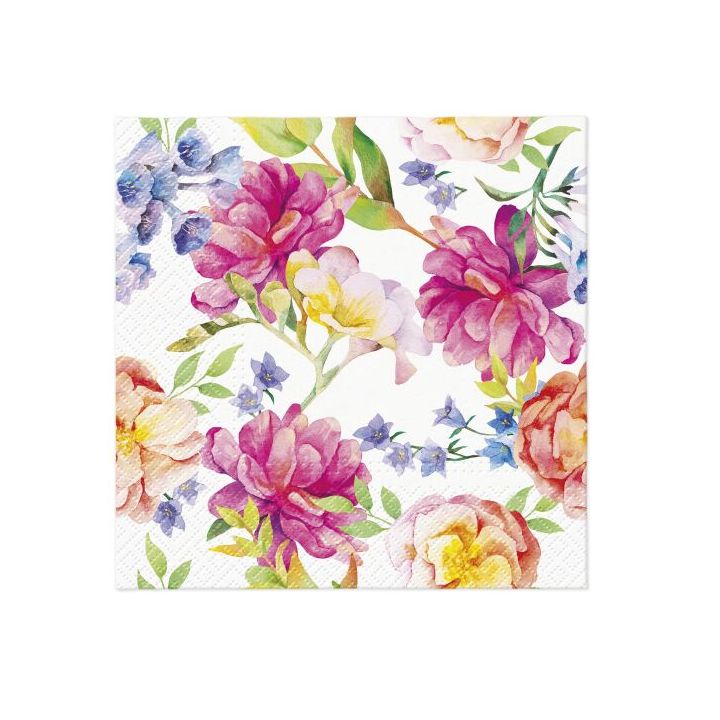 Decoupage-Servietten - Orchid with Peony  - 1Stück | ARTMIE