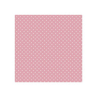 Decoupage-Servietten - White Dots on Pink  - 1Stück | ARTMIE