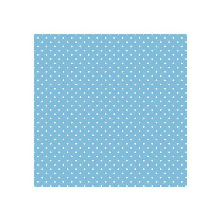 Decoupage-Servietten - White Dots on Blue  - 1Stück | ARTMIE