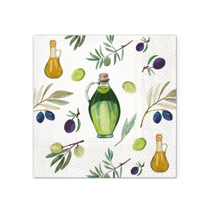 Decoupage-Servietten - Olives Time  - 1Stück | ARTMIE