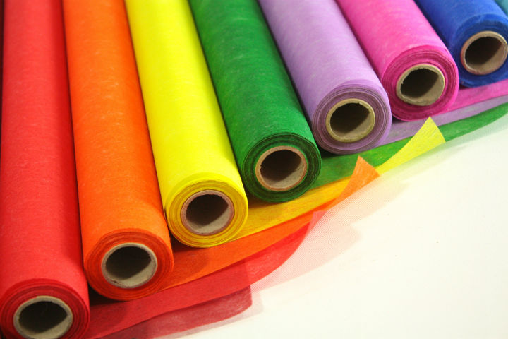 Dekorative Vliesstoffrolle | verschiedene Farben | ARTMIE