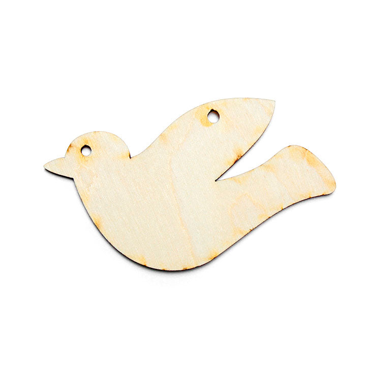 Hängende Ornamente aus Sperrholz Decoupage | ARTMIE