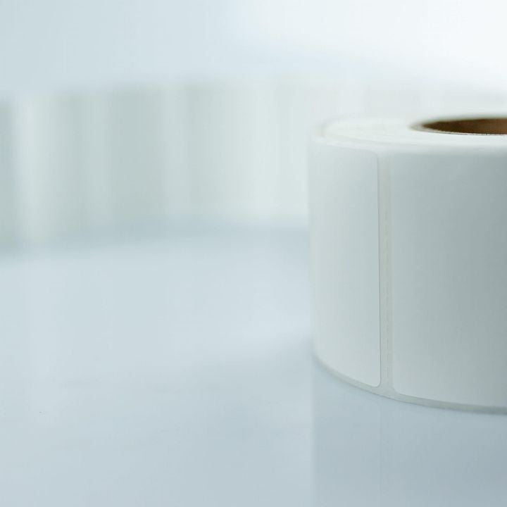 Selbstklebende Thermoetiketten Weiß 100x150 mm - 500 Stück – Detailansicht 3 | ARTMIE