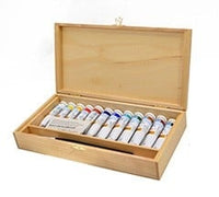 Ladoga Artistic Oil Paint Set in Holzkiste / 12x18ml | ARTMIE