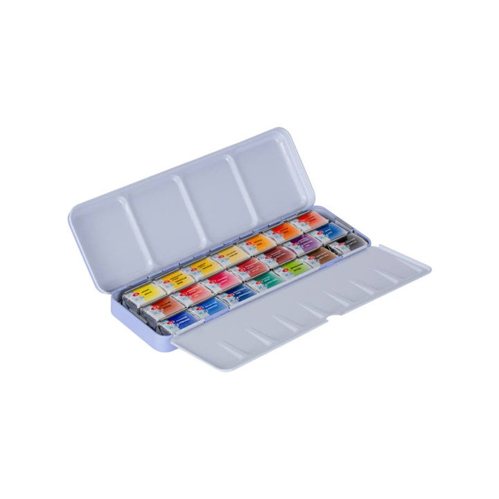 Weiße Nächte Aquarellset im Metallkoffer - 21 Stück - Nevskaya Palitra – Detailansicht 3 | ARTMIE