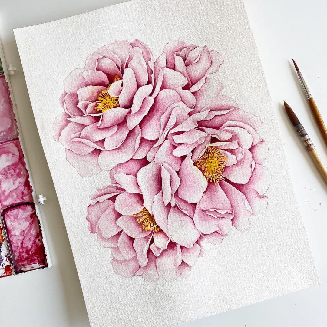 Weiße Nächte Aquarellset im Metallkoffer - 21 Stück - Nevskaya Palitra – Detailansicht 5 | ARTMIE