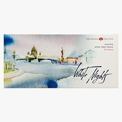 Weiße Nächte Künstlerische Aquarellfarbe Set / 24x2.5ml | ARTMIE