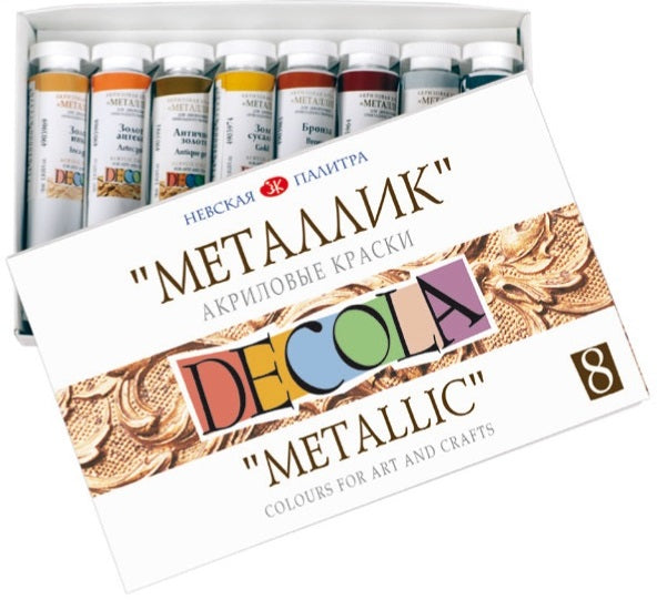 DECOLA Metallic-Acryl-Farben | ARTMIE