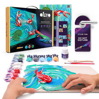 OKTO Kreatives 3D-Set "Fisch" 30 x 40 cm – Detailansicht 2 | ARTMIE