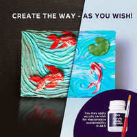OKTO Kreatives 3D-Set "Fisch" 30 x 40 cm – Detailansicht 6 | ARTMIE
