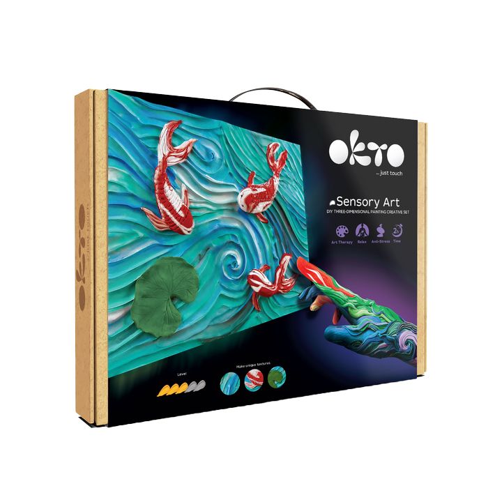 OKTO Kreatives 3D-Set "Fisch" 30 x 40 cm | ARTMIE