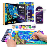 OKTO Kreatives 3D-Set "Sternenhimmel" 30 x 40 cm – Detailansicht 2 | ARTMIE