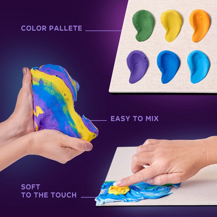 OKTO Kreatives 3D-Set "Sternenhimmel" 30 x 40 cm – Detailansicht 5 | ARTMIE