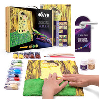 OKTO Kreatives 3D-Set "Kuss" 30 x 40 cm – Detailansicht 2 | ARTMIE