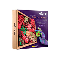 OKTO Sukkulenten-Modellierset 21 x 21 cm DESIRE | ARTMIE