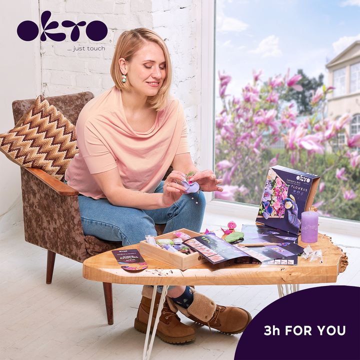 OKTO Modellierset im Holzrahmen 21 x 21 cm INSPIRATION – Detailansicht 5 | ARTMIE