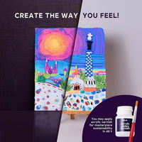 OKTO Kreativ-3D-Set "Park Guell in Barcelona" 30 x 40 cm – Detailansicht 7 | ARTMIE