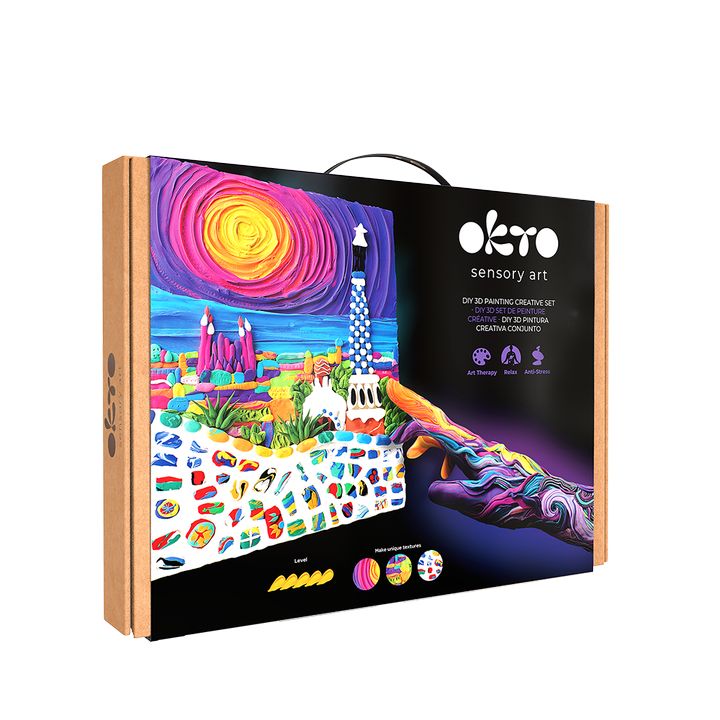 OKTO Kreativ-3D-Set "Park Guell in Barcelona" 30 x 40 cm | ARTMIE