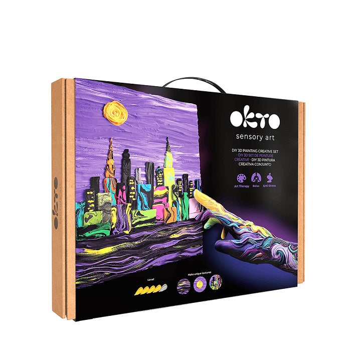 OKTO Kreativ-3D-Set "Skyline New York" 30 x 40 cm | ARTMIE