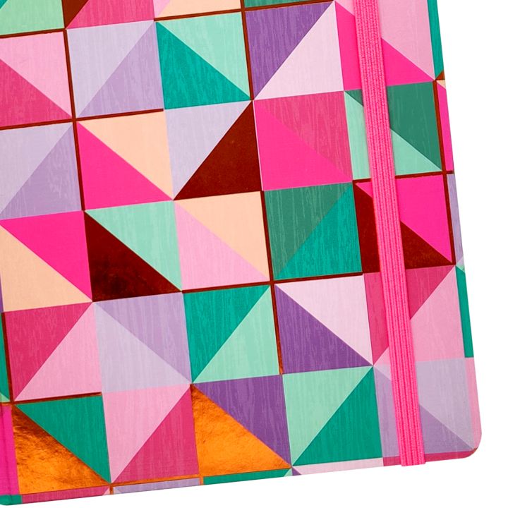 Spoko Notizbuch A5 liniert 96 Seiten - Buntes Mosaik – Detailansicht 3 | ARTMIE