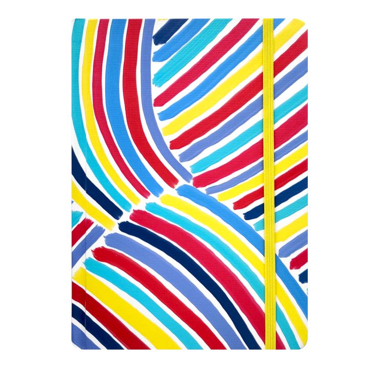 Spoko A5 liniertes Notizbuch - Blauer Pinsel – Detailansicht 2 | ARTMIE