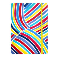 Spoko A5 liniertes Notizbuch - Blauer Pinsel – Detailansicht 2 | ARTMIE