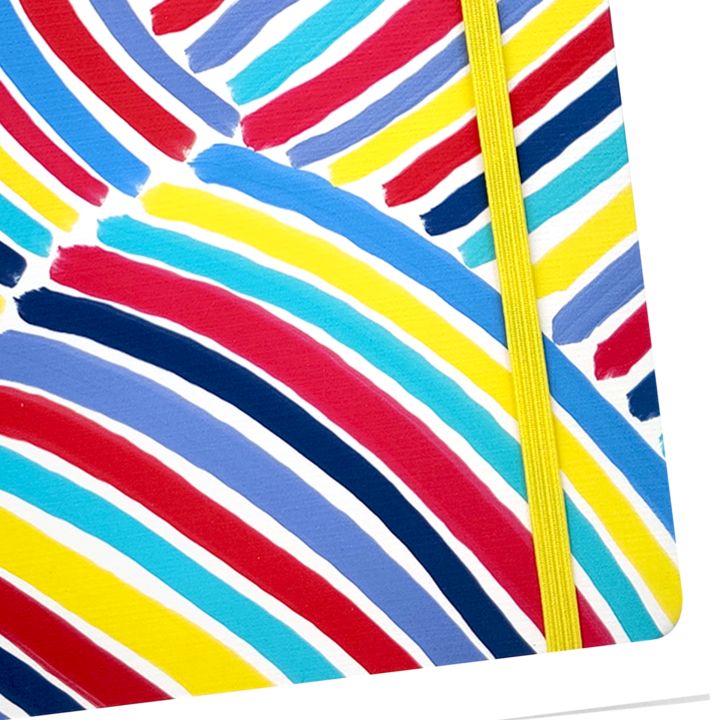 Spoko A5 liniertes Notizbuch - Blauer Pinsel – Detailansicht 3 | ARTMIE