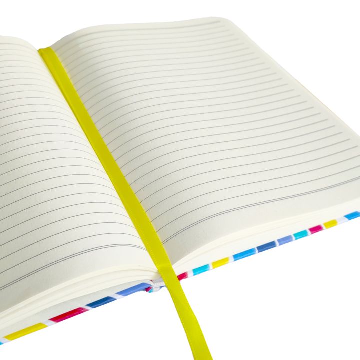 Spoko A5 liniertes Notizbuch - Blauer Pinsel – Detailansicht 4 | ARTMIE