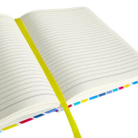 Spoko A5 liniertes Notizbuch - Blauer Pinsel – Detailansicht 4 | ARTMIE