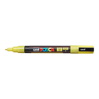 Posca Marker PC-3ML, 0,9–1,3 mm, Glitzer – Gelb (L2