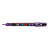 Posca Marker PC-3ML, 0,9–1,3 mm, Glitzer – Violett (L12