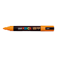 Posca Marker PC-5M, 1,8 - 2,5 mm, Hellgelb (3)