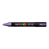 Posca Marker PC-5M, 1,8 – 2,5 mm, Metallic-Violett (M12)