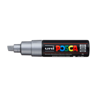 UNI POSCA Marker PC-8K 8 mm – strieborná (26)