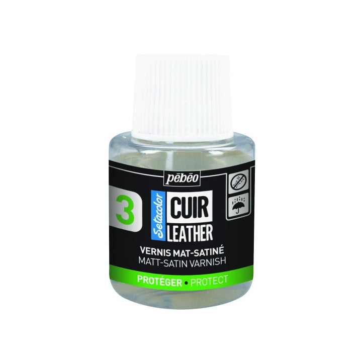 Matte - satinierter Lack für Leder Pebeo Setacolor 110 ml | ARTMIE
