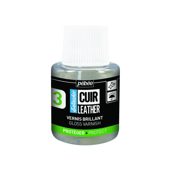 Glänzende Lederpolitur Pebeo Setacolor 110 ml | ARTMIE
