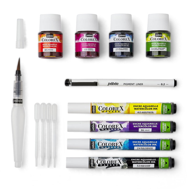 Pebeo Colorex Kalligrafie-Set – Detailansicht 2 | ARTMIE