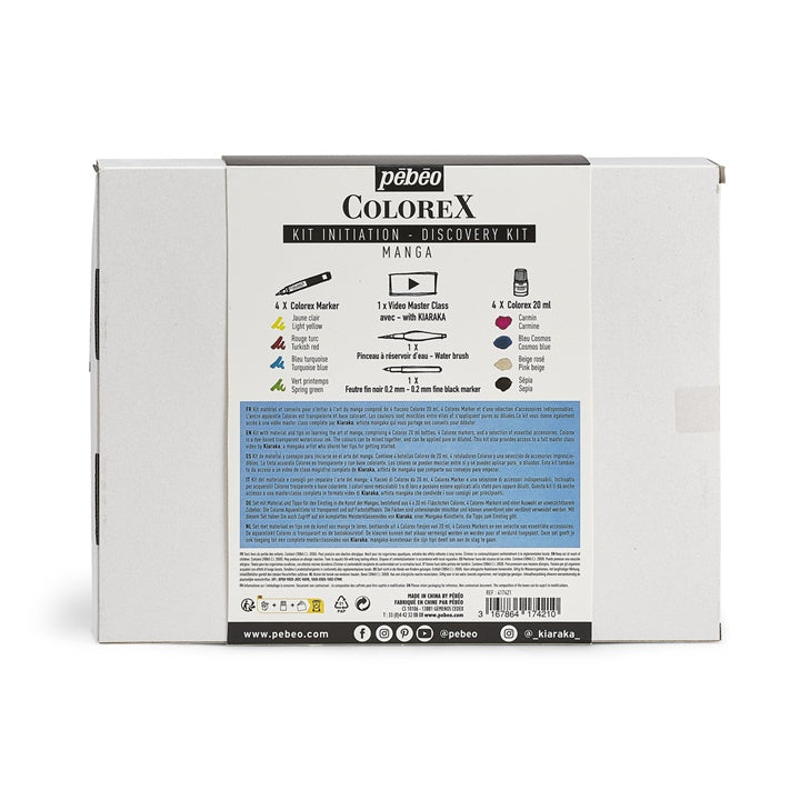 Pebeo Colorex Manga set – Detailansicht 3 | ARTMIE