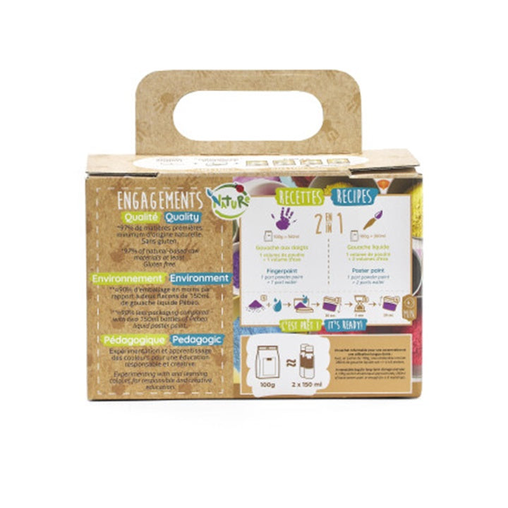 Pebeo Tactilcolor Gouache-Farbset in Pulverform – Detailansicht 3 | ARTMIE
