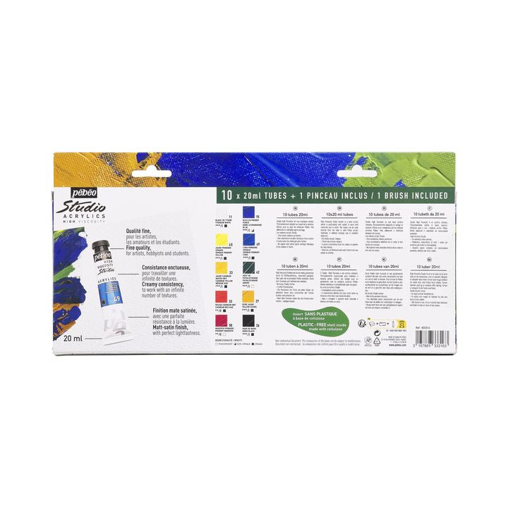 Pebeo Studio-Acrylfarben-Set – Detailansicht 3 | ARTMIE