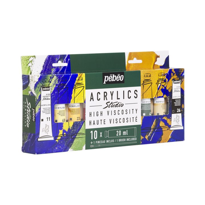 Pebeo Studio-Acrylfarben-Set – Detailansicht 4 | ARTMIE