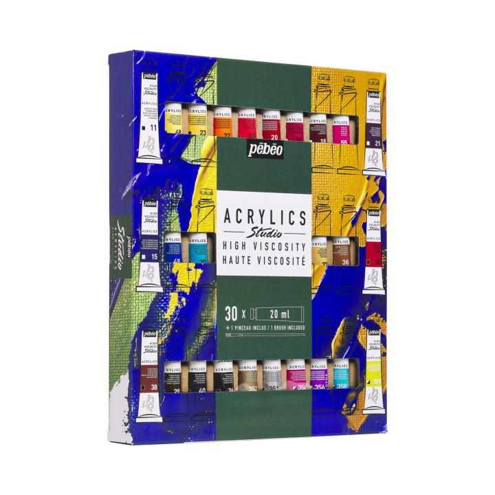 Pebeo Studio-Acrylfarben-Set – Detailansicht 2 | ARTMIE